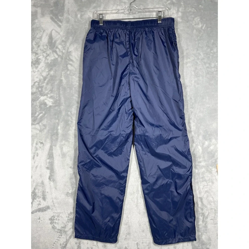 Nike Villanova Rowing Mens Medium Navy Blue Windbreaker Track Pants Vintage